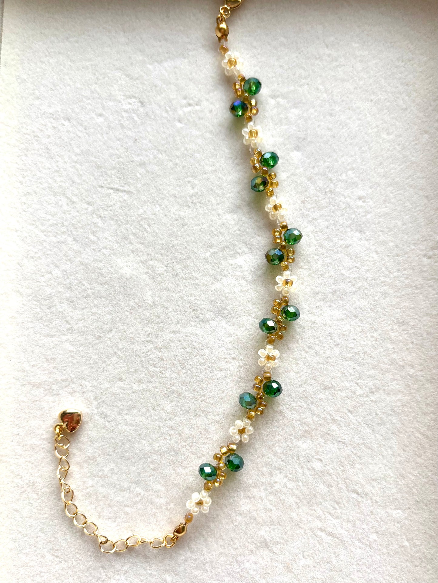 Green Crystal Bracelet