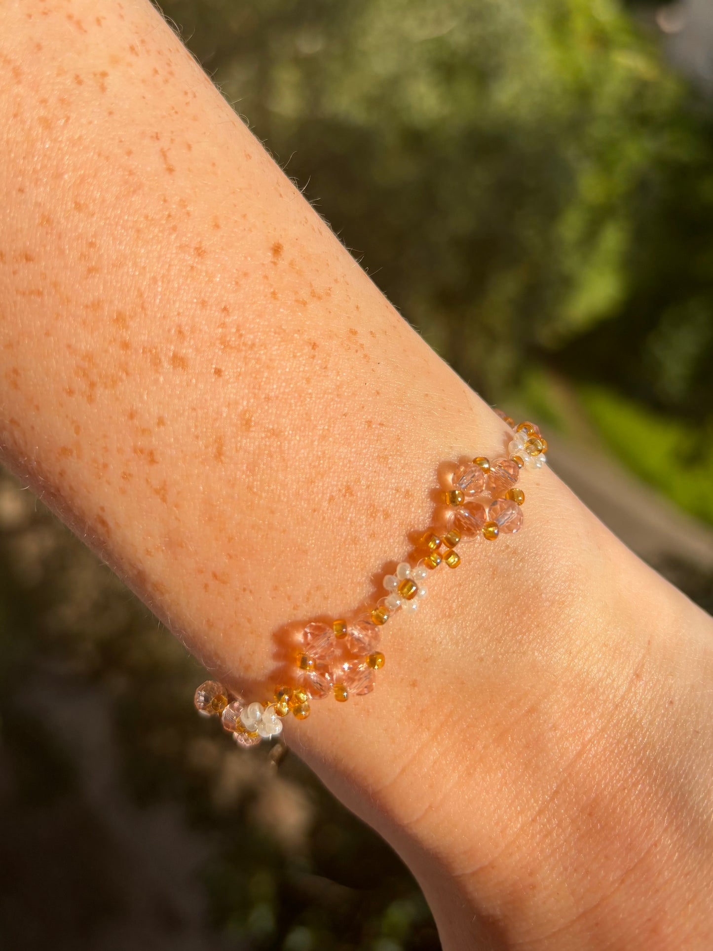 Pink Crystal Bracelet