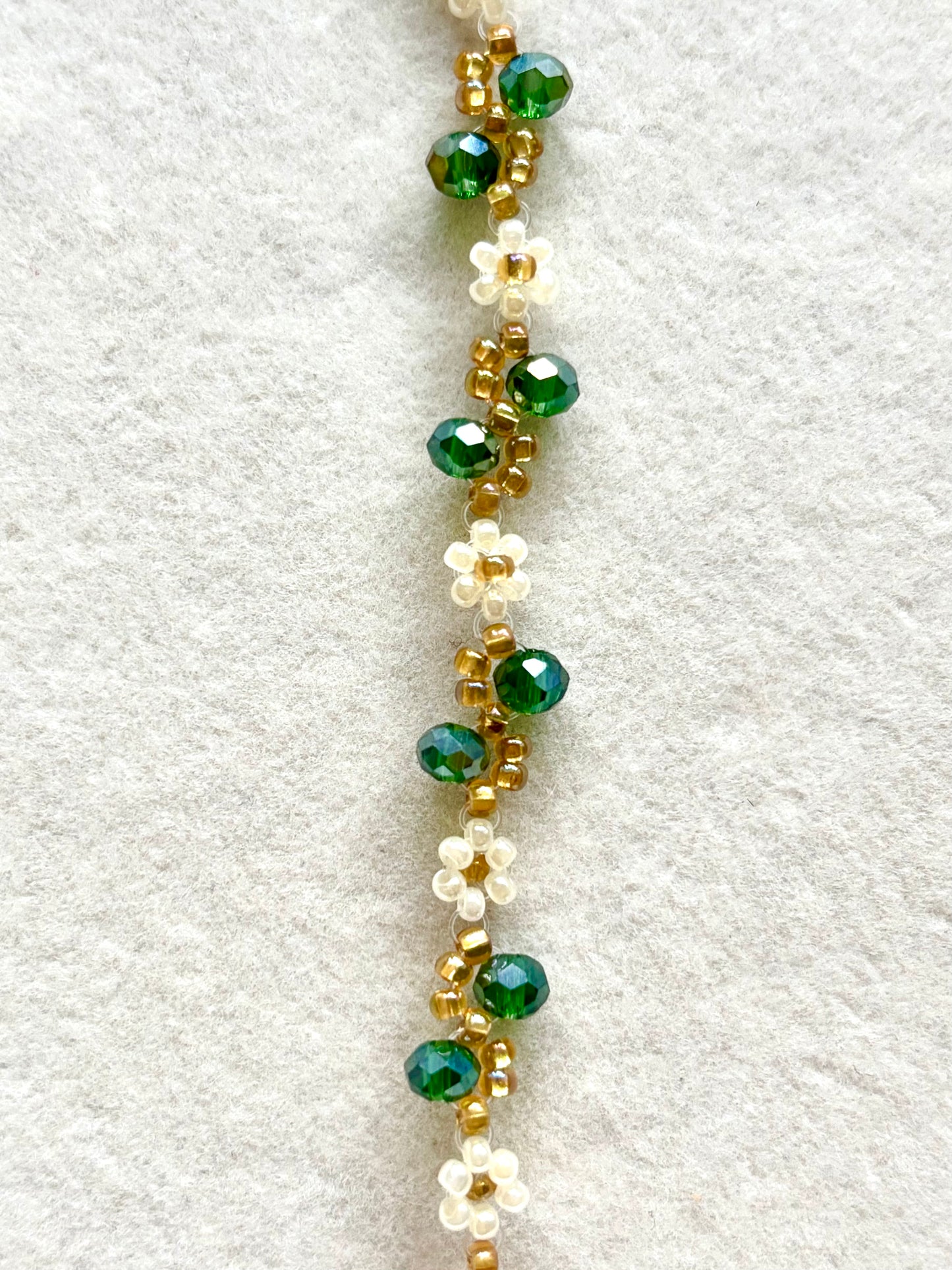 Green Crystal Bracelet