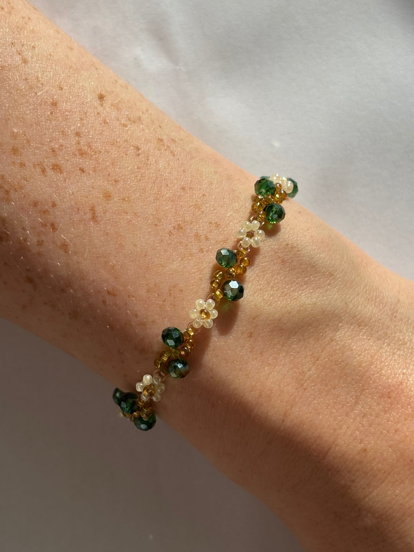 Green Crystal Bracelet