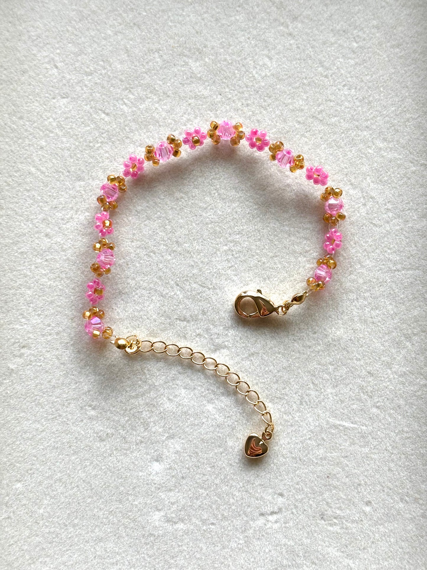 Girly Pink Bracelet
