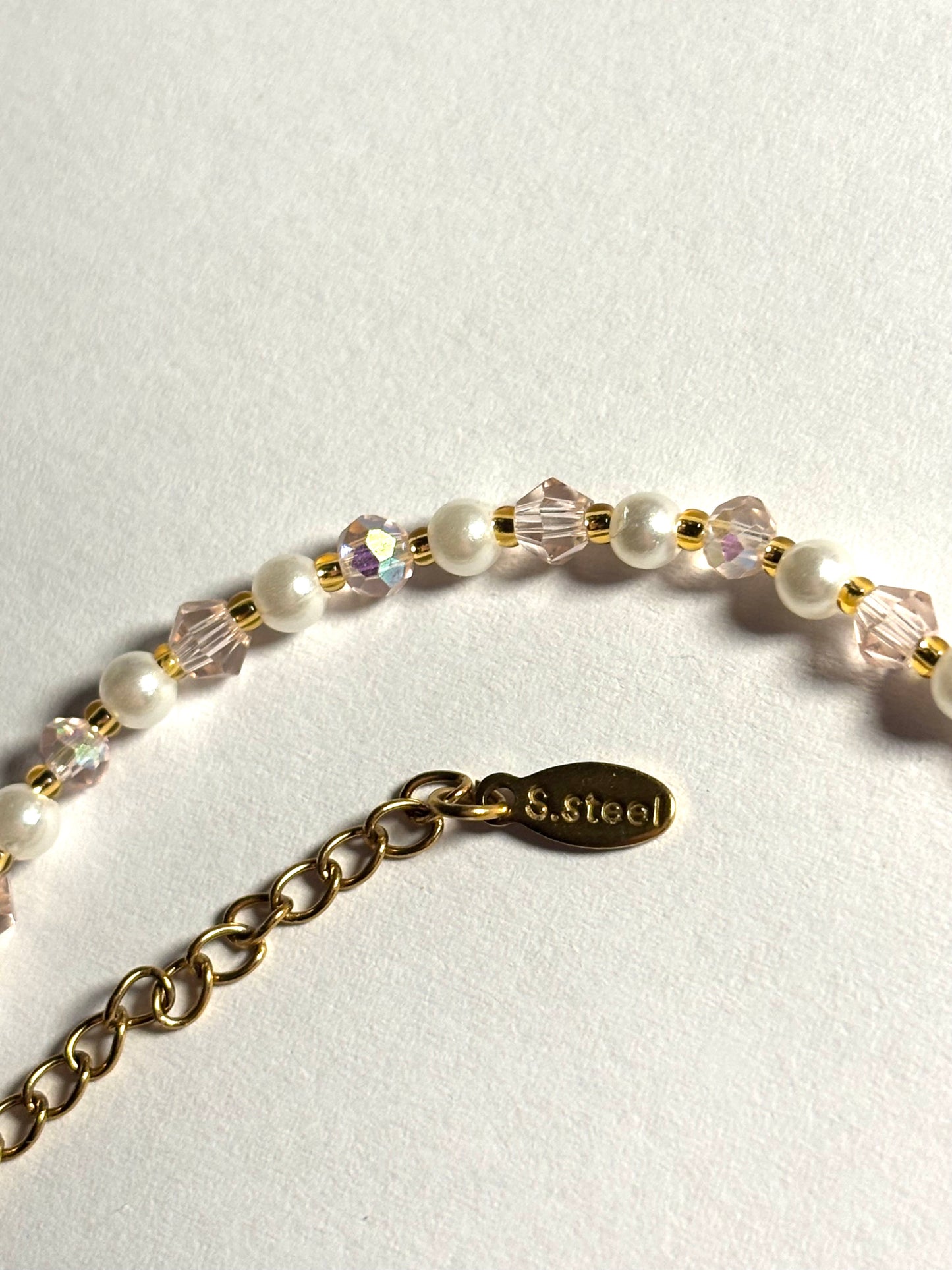 Pink Freshwater Pearl Bracelet