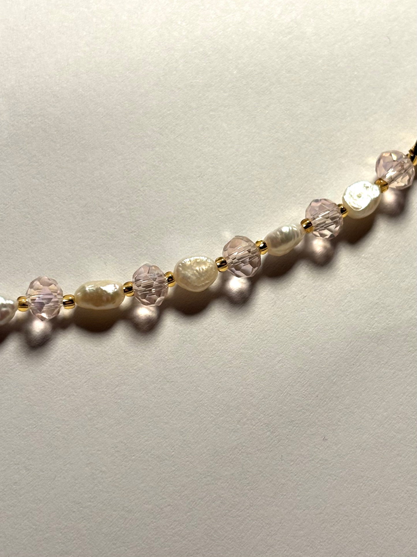Pink Freshwater Pearl Bracelet