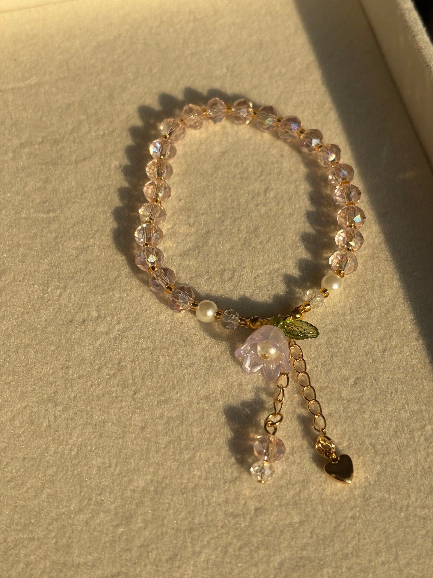 Pink Snowdrop Bracelet