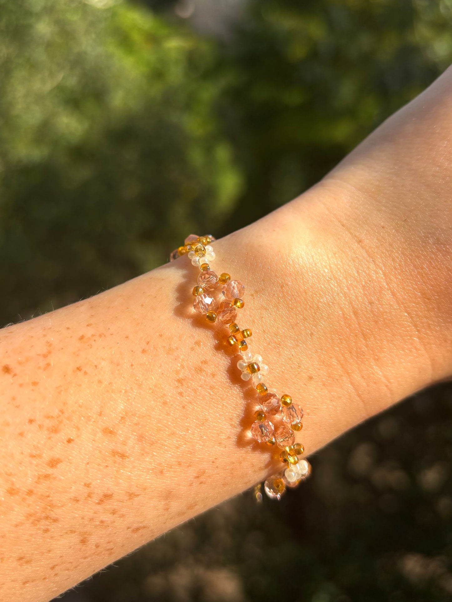 Pink Crystal Bracelet