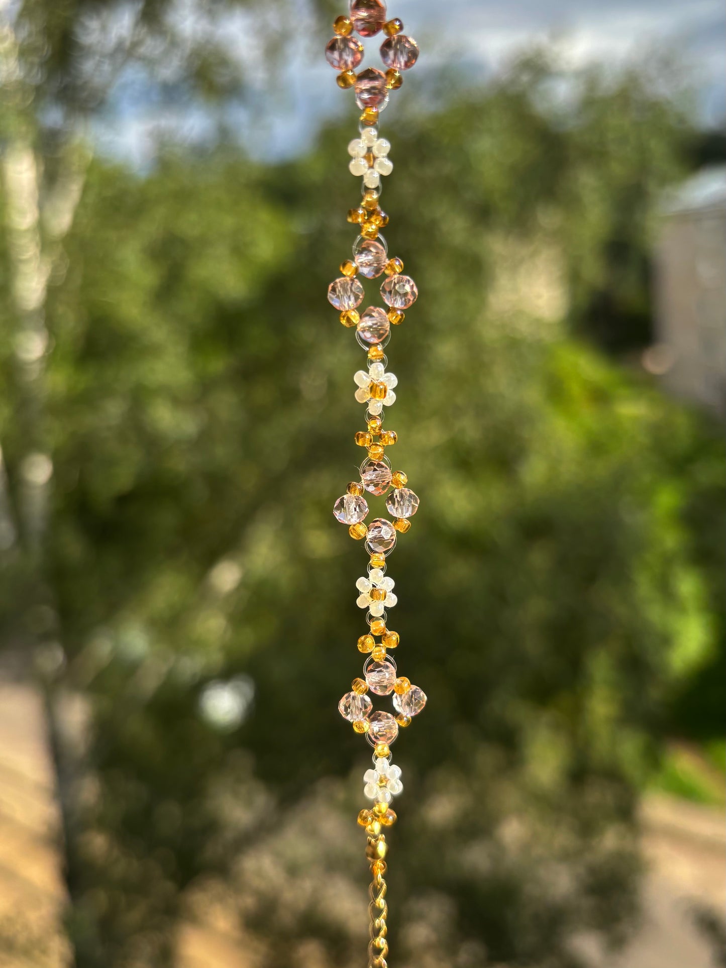 Pink Crystal Bracelet
