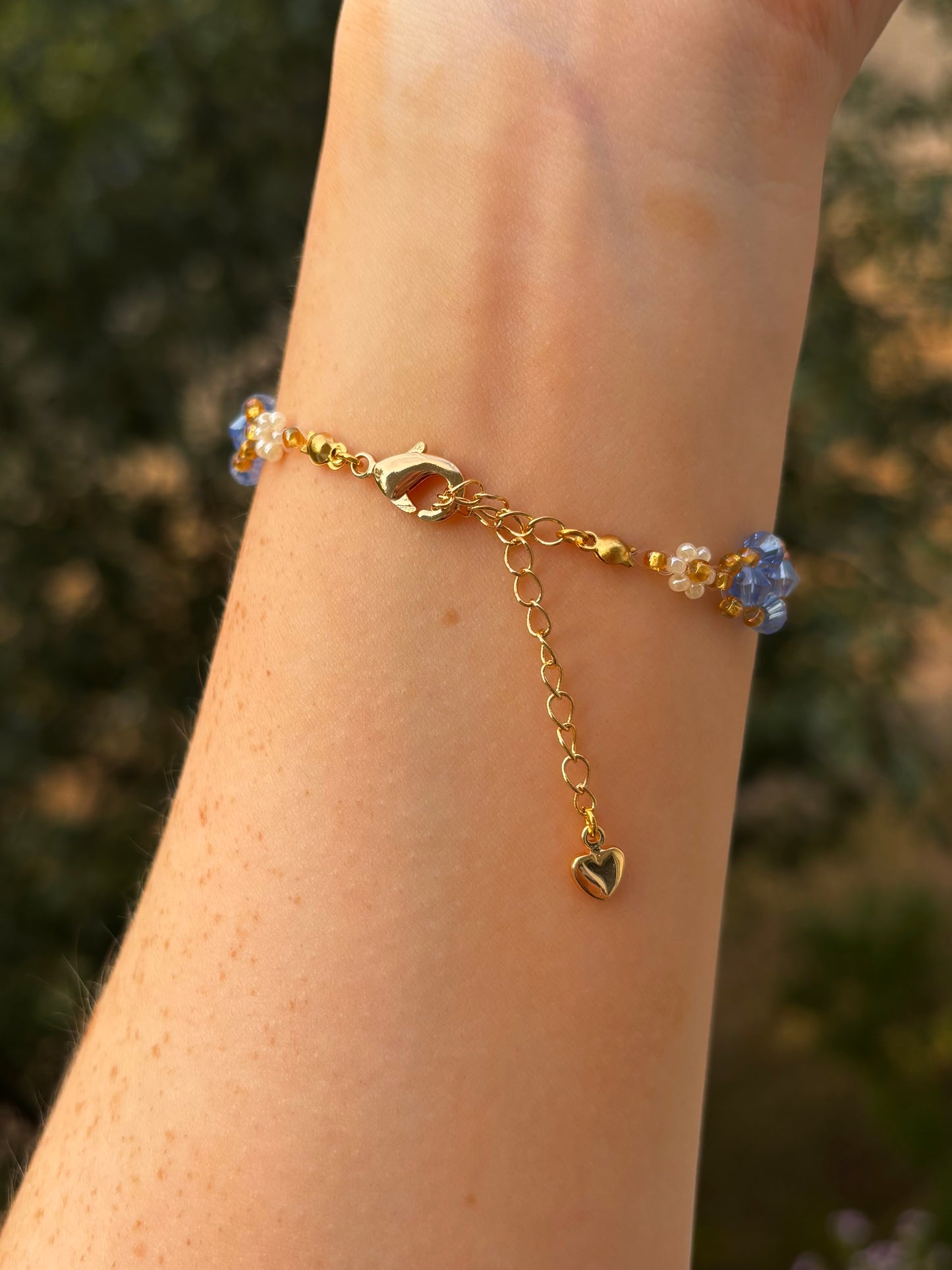 Blue Crystal Bracelet